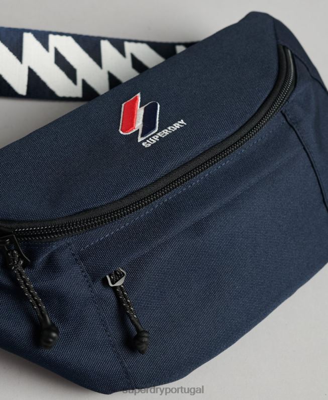 código essencial bumbag homens marinha acessórios Superdry 2208H6415