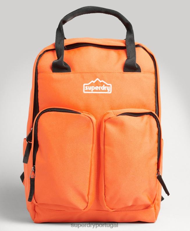 mochila alça superior homens laranja acessórios Superdry 2208H1662