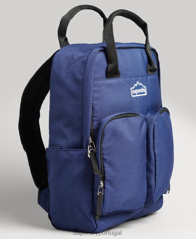mochila alça superior homens marinha acessórios Superdry 2208H1655