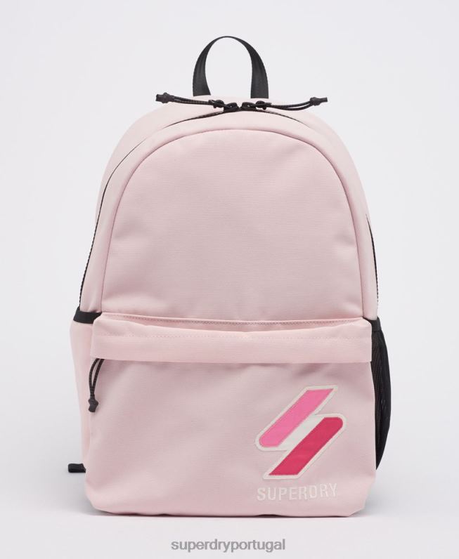 mochila code montana homens rosa acessórios Superdry 2208H6416
