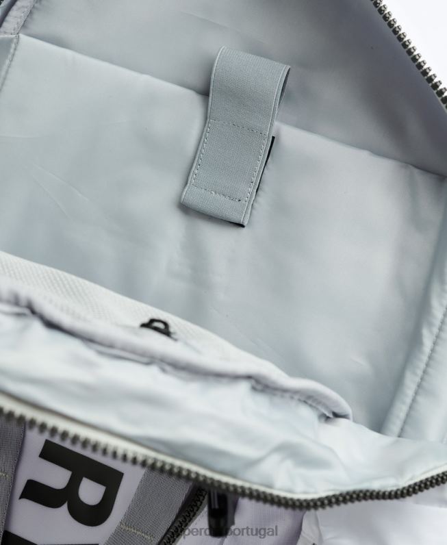 mochila gráfica de lona de montanha homens branco acessórios Superdry 2208H1610