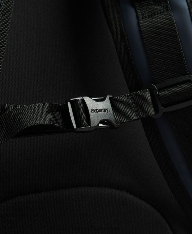 mochila gráfica de lona de montanha homens marinha acessórios Superdry 2208H1728