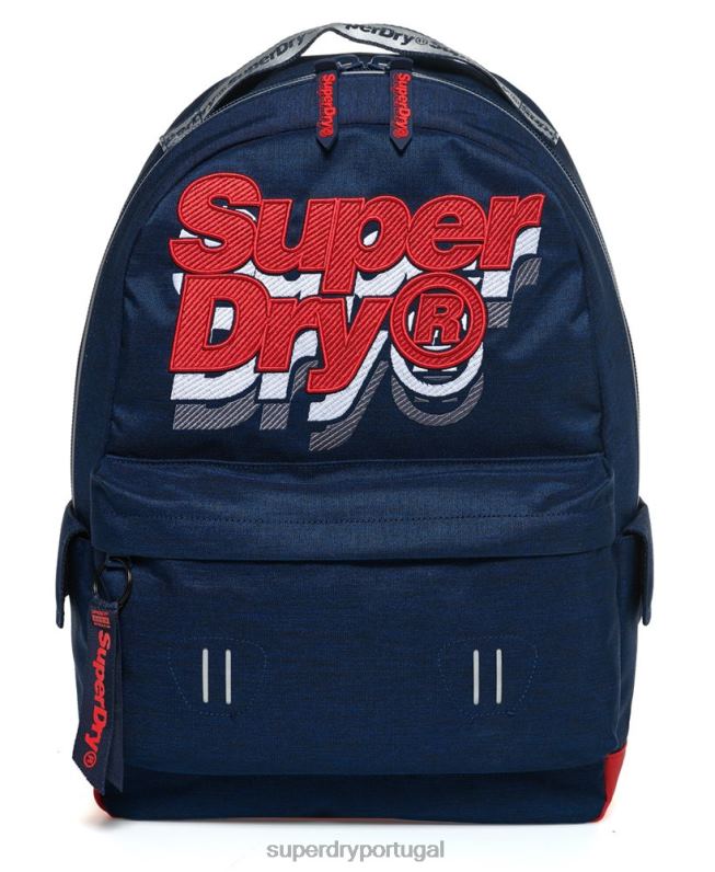 mochila jacky montana homens marinha acessórios Superdry 2208H1860