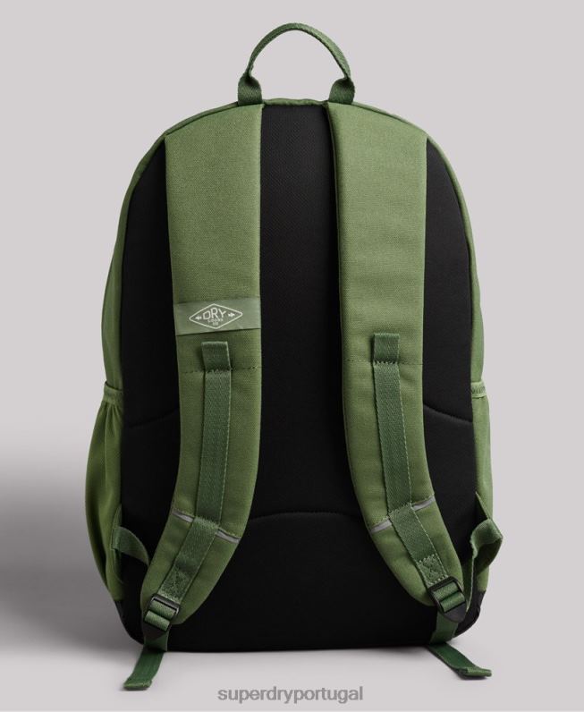 mochila montana essencial homens caqui acessórios Superdry 2208H1745