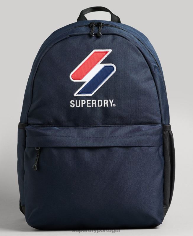 mochila montana essencial homens marinha acessórios Superdry 2208H6379