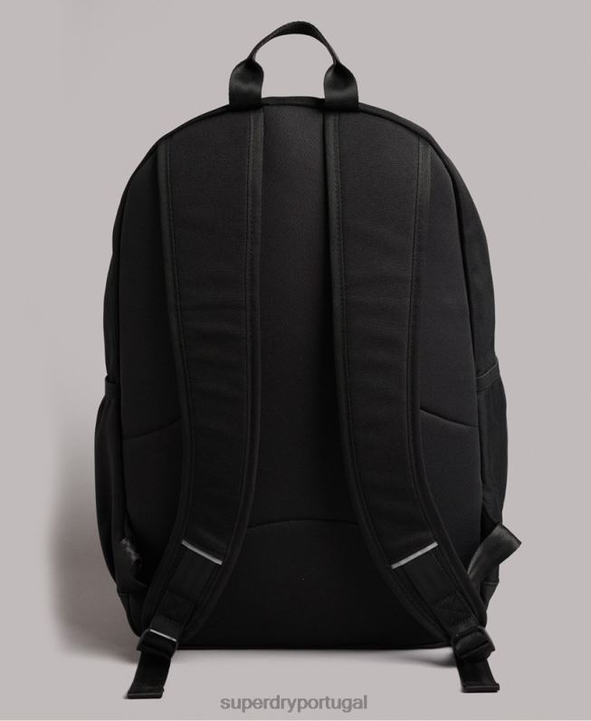 mochila montana essencial homens preto acessórios Superdry 2208H1632