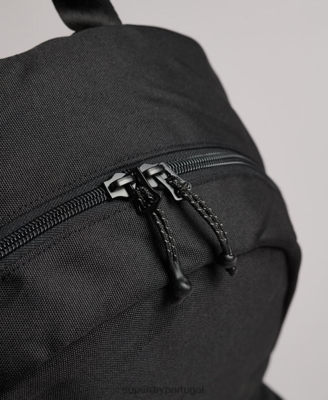 mochila montana essencial homens preto acessórios Superdry 2208H1632