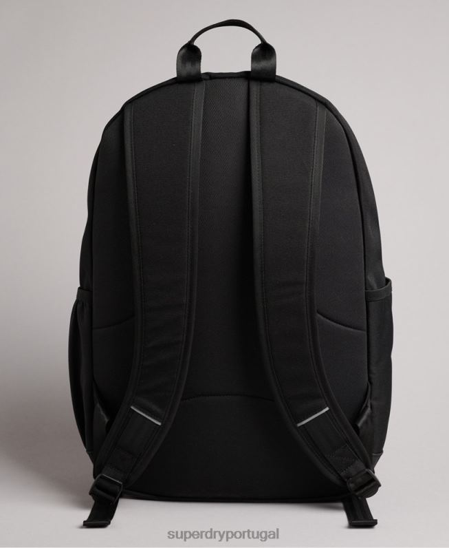 mochila montana essencial homens preto acessórios Superdry 2208H6375