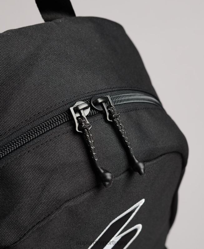 mochila montana essencial homens preto acessórios Superdry 2208H6375