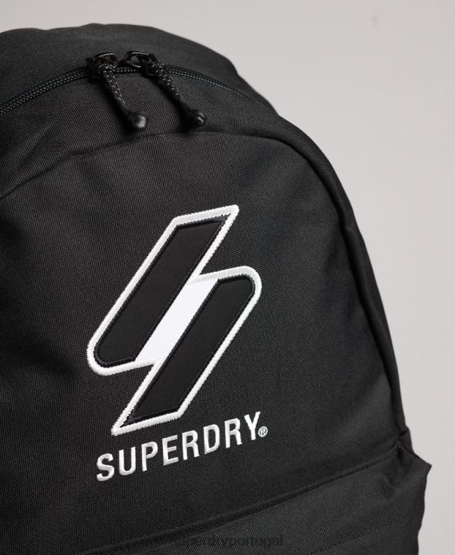 mochila montana essencial homens preto acessórios Superdry 2208H6375