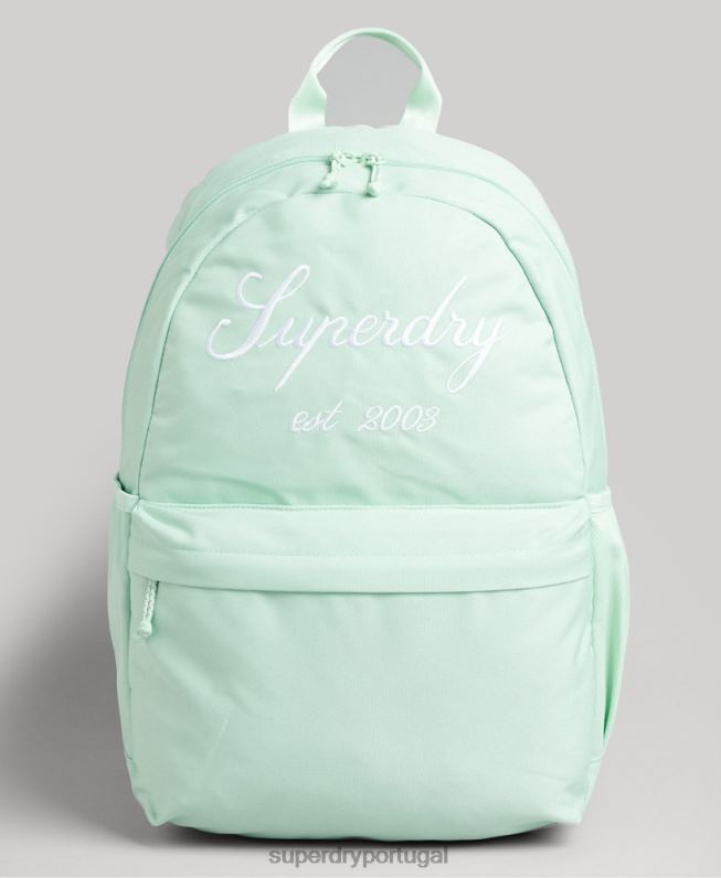 mochila montana essencial homens verde acessórios Superdry 2208H6382