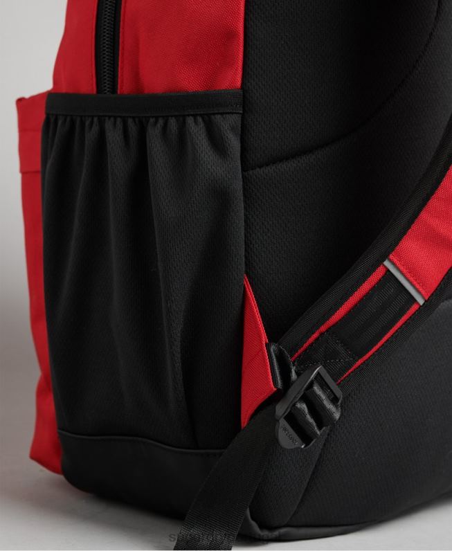 mochila montana essencial homens vermelho acessórios Superdry 2208H1707