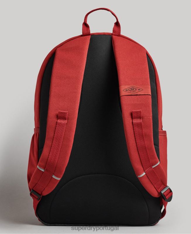 mochila montana essencial homens vermelho acessórios Superdry 2208H6368