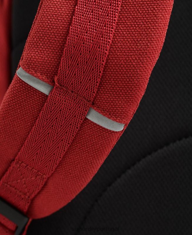 mochila montana essencial homens vermelho acessórios Superdry 2208H6368