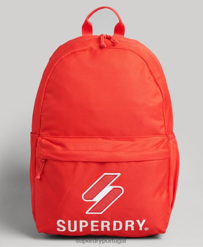 mochila montana essencial homens vermelho acessórios Superdry 2208H6386