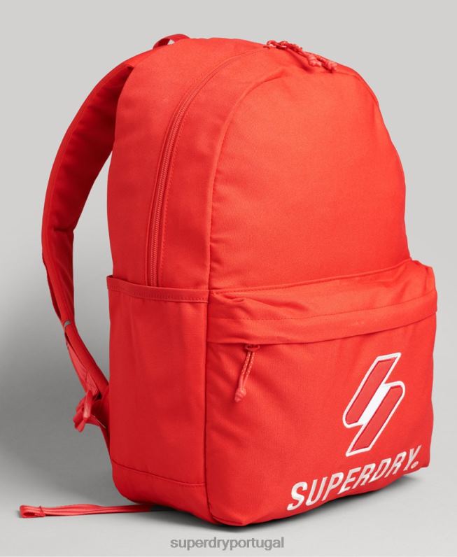 mochila montana essencial homens vermelho acessórios Superdry 2208H6386