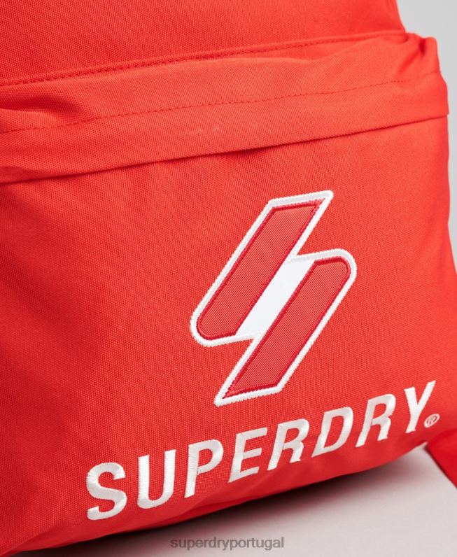 mochila montana essencial homens vermelho acessórios Superdry 2208H6386