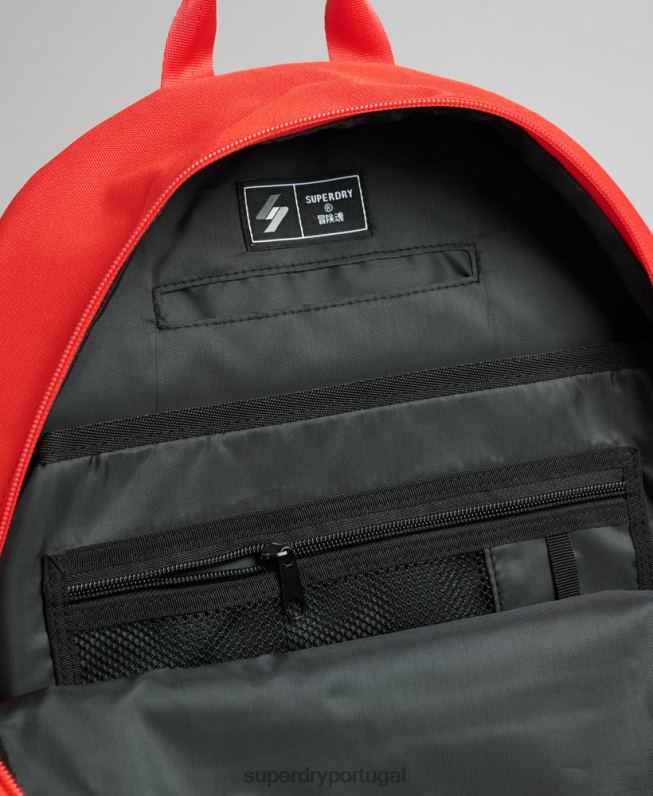 mochila montana essencial homens vermelho acessórios Superdry 2208H6386