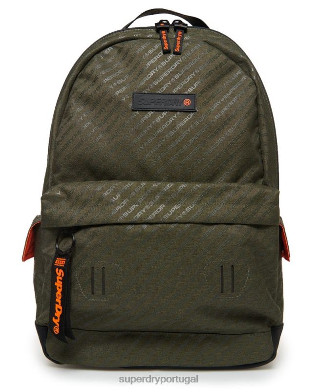 mochila oca montana homens verde acessórios Superdry 2208H1861