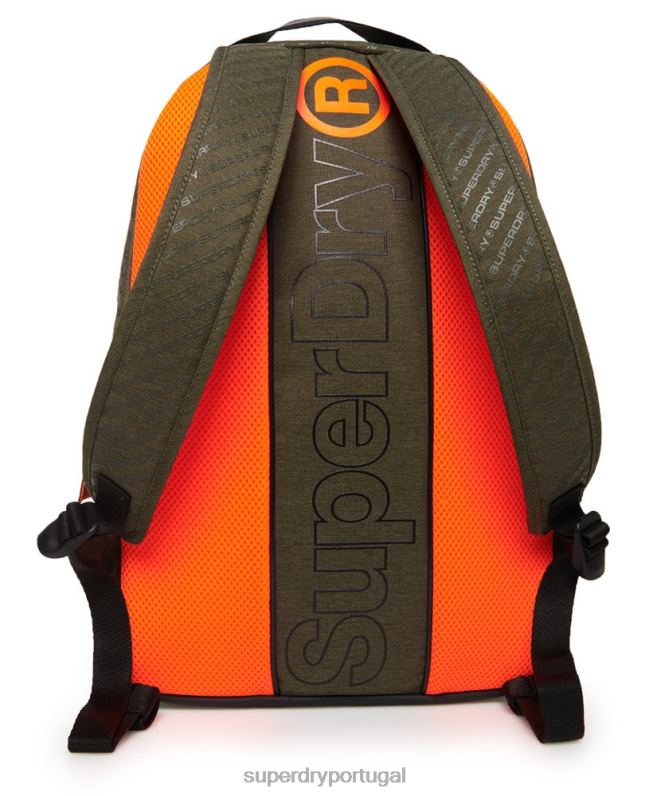 mochila oca montana homens verde acessórios Superdry 2208H1861