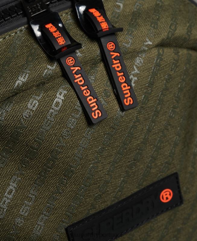 mochila oca montana homens verde acessórios Superdry 2208H1861