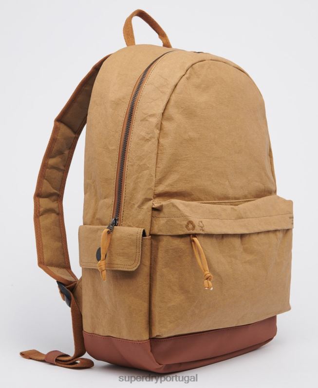 mochila pura montana homens marrom acessórios Superdry 2208H6432