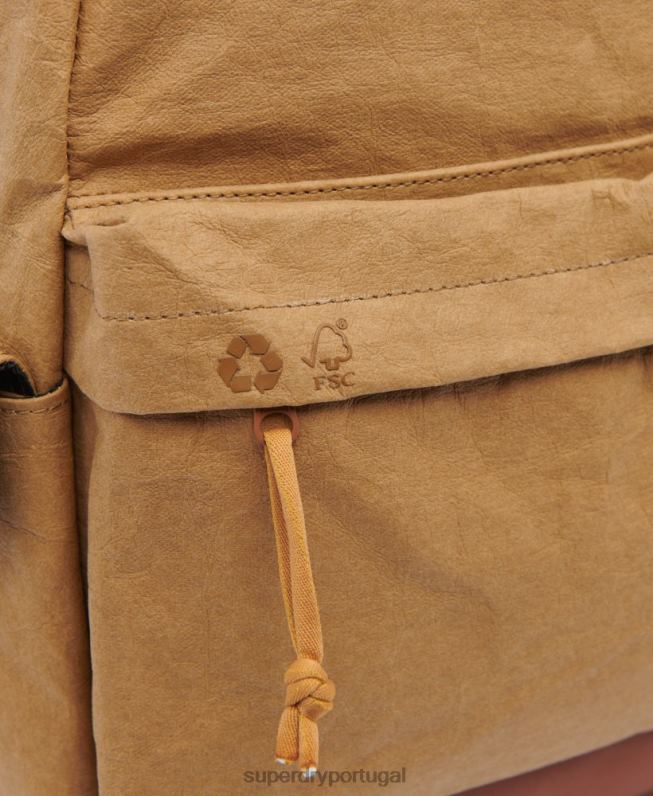mochila pura montana homens marrom acessórios Superdry 2208H6432