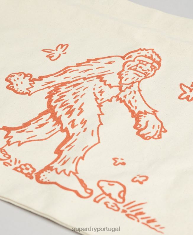 saco de compras gráfico homens nu acessórios Superdry 2208H1732