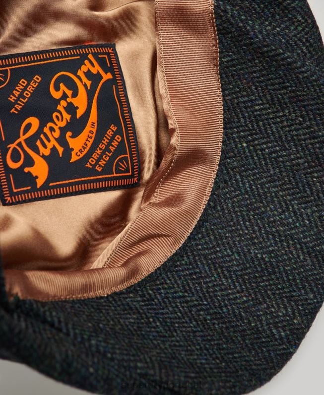 boné de menino padeiro homens azul acessórios Superdry 2208H111