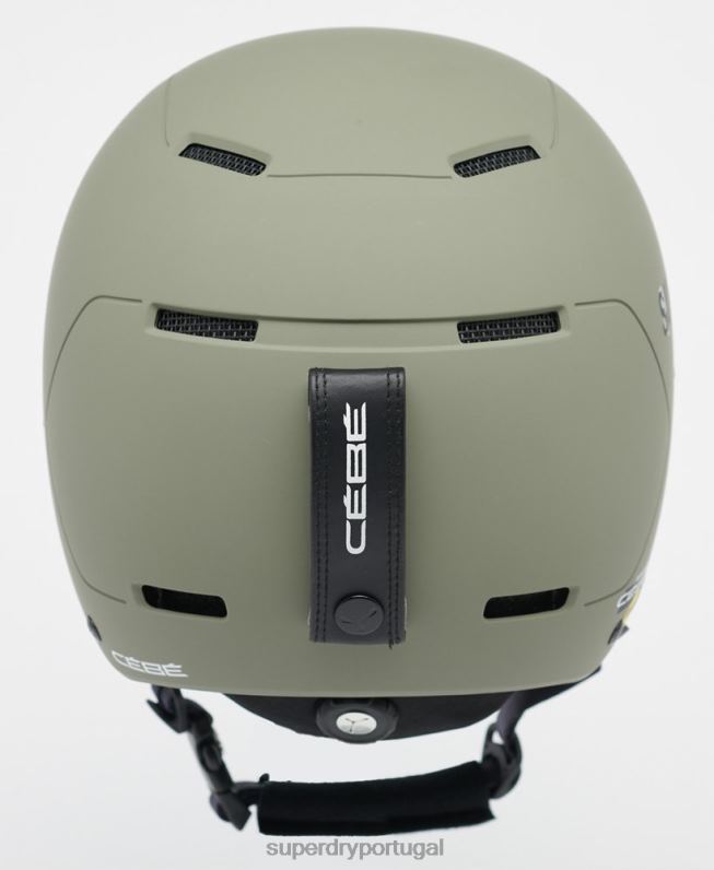 capacete cebe pow mips homens verde acessórios Superdry 2208H1398