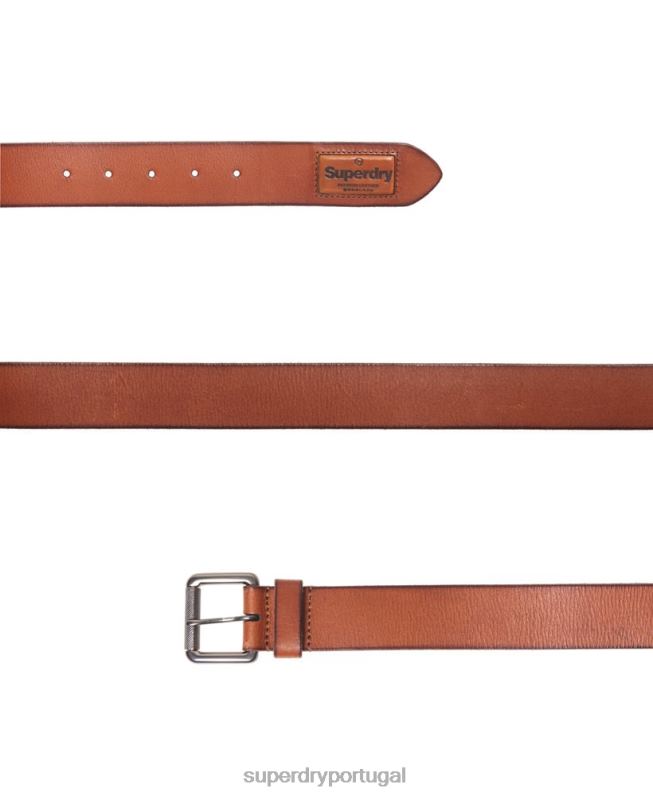 cinto de crachá homens bronzeado acessórios Superdry 2208H1872