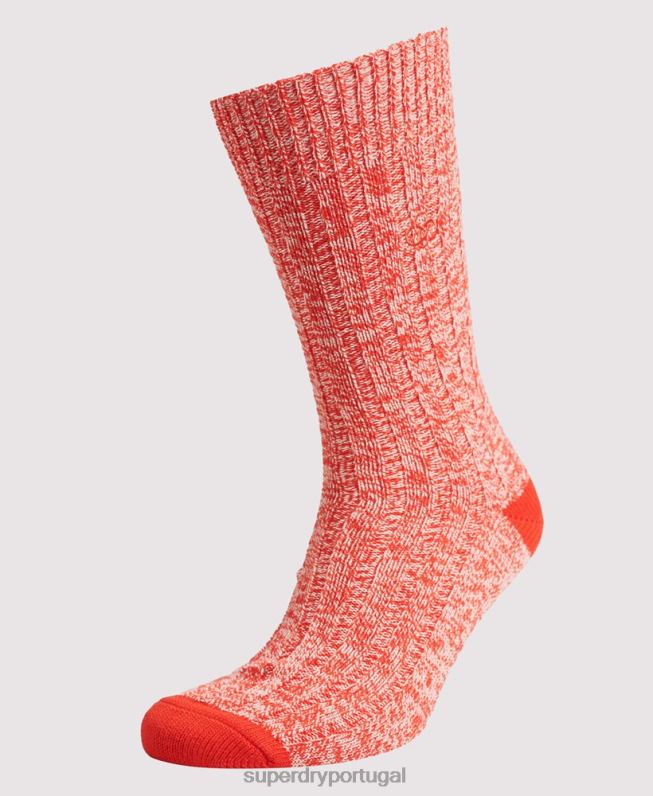 pacote de meias de algodão orgânico homens azul acessórios Superdry 2208H1764