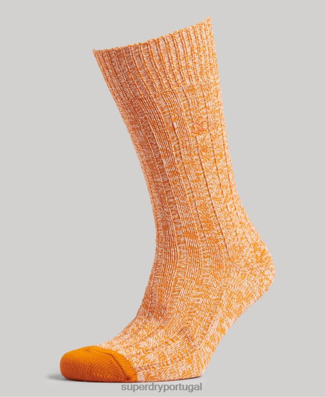 pacote de meias de algodão orgânico homens multi acessórios Superdry 2208H1762