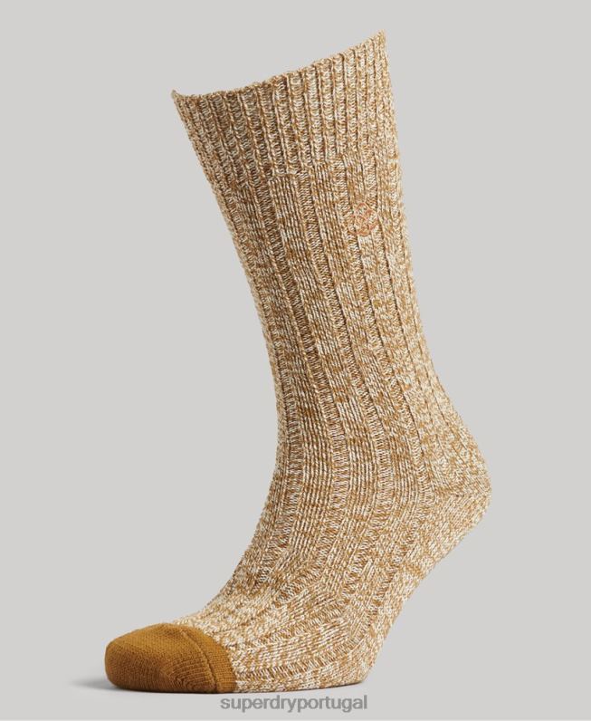 pacote de meias de algodão orgânico homens multi acessórios Superdry 2208H1762