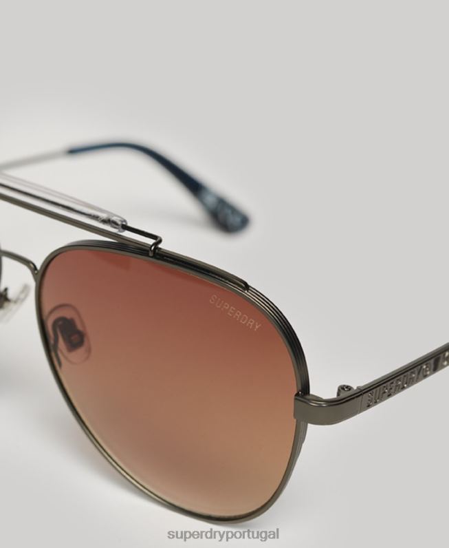 óculos de sol sdr estrada homens marrom acessórios Superdry 2208H58