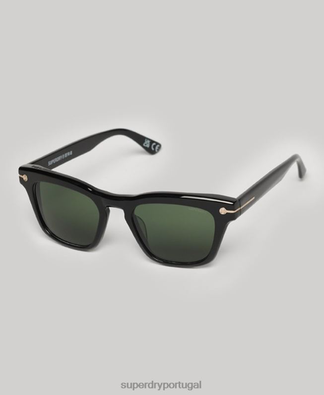óculos de sol sdr stamford homens preto acessórios Superdry 2208H101