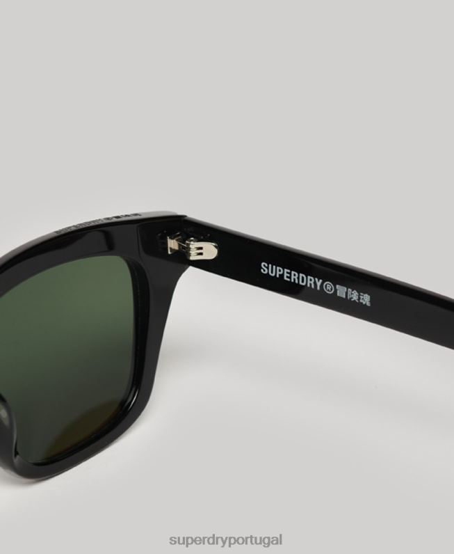 óculos de sol sdr stamford homens preto acessórios Superdry 2208H101