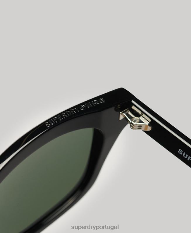 óculos de sol sdr stamford homens preto acessórios Superdry 2208H101