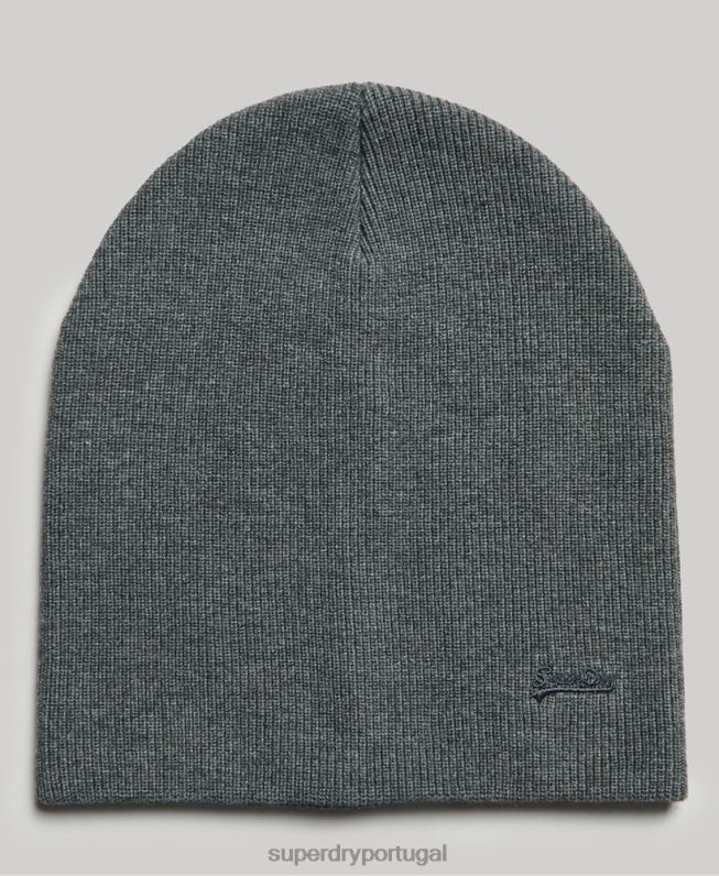 conjunto de acessórios com logotipo vintage homens cinza acessórios Superdry 2208H1648