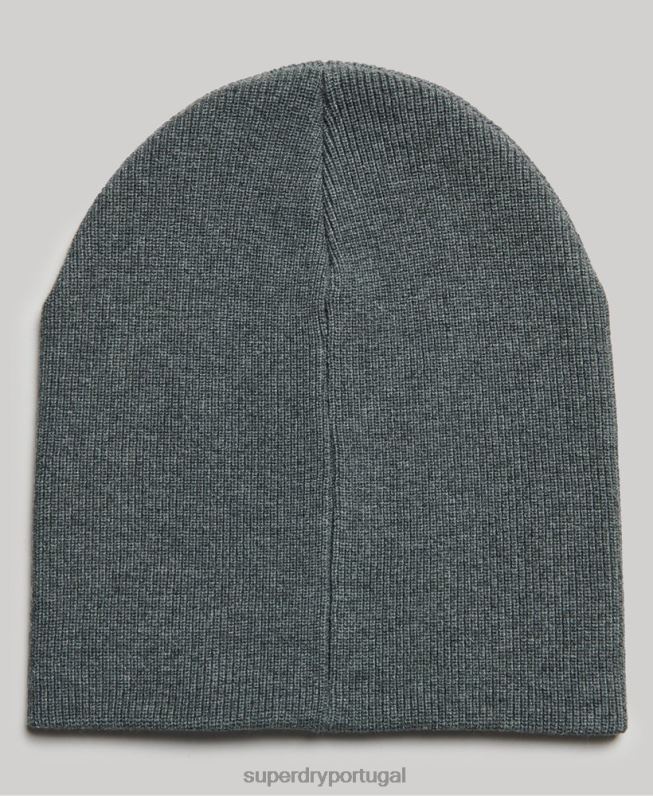 conjunto de acessórios com logotipo vintage homens cinza acessórios Superdry 2208H1648