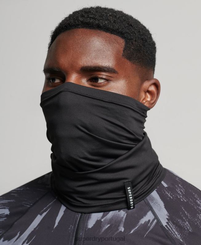 tubo de neve homens preto acessórios Superdry 2208H1391