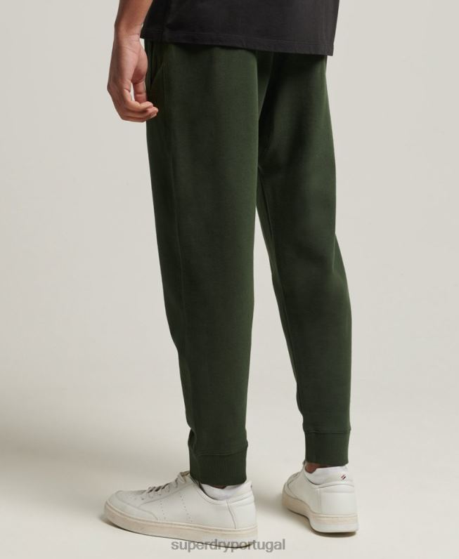 joggers esportivos code core homens caqui roupas Superdry 2208H6417