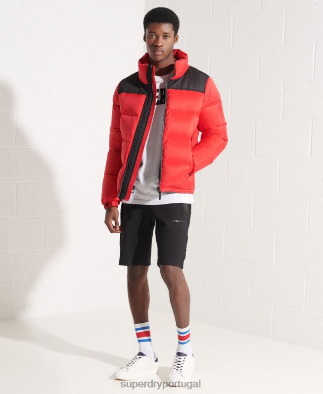 arco do time do colégio top de mangas compridas homens cinza claro roupas Superdry 2208H1551