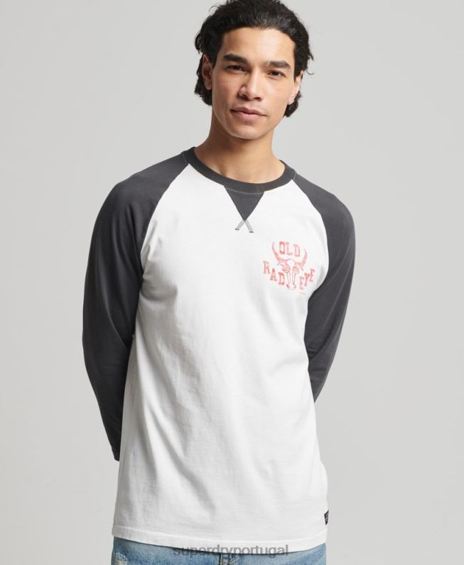 blusa surf ranchero vintage homens preto roupas Superdry 2208H1586