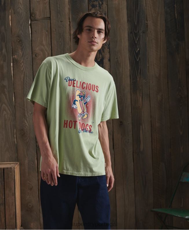 camiseta dry wit edição limitada homens branco roupas Superdry 2208H4980