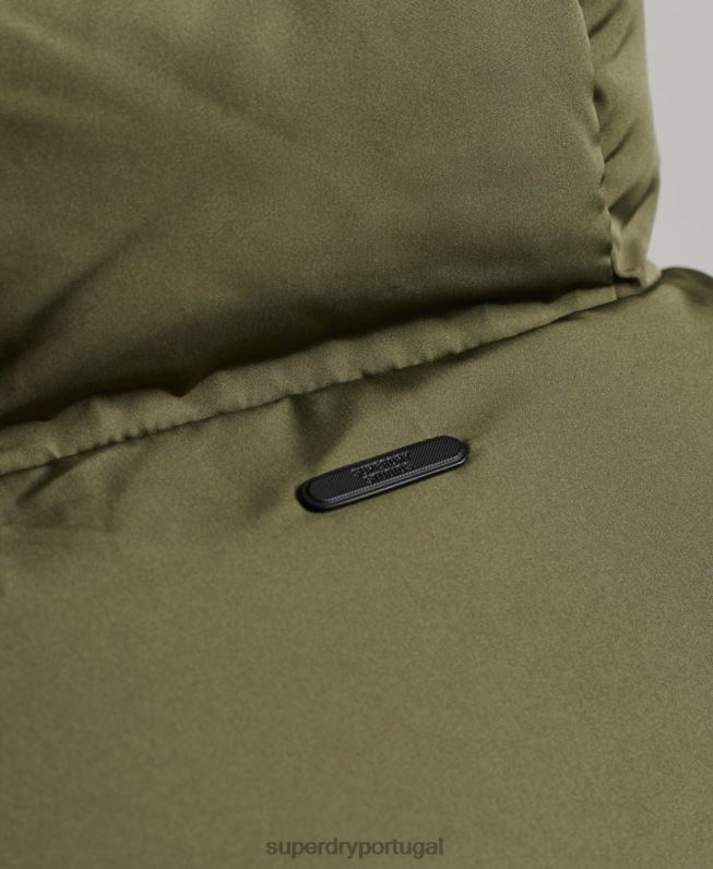 casaco curto homens caqui roupas Superdry 2208H989