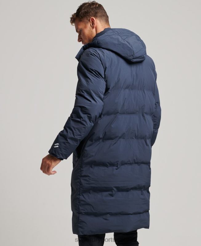 casaco de palangre homens marinha roupas Superdry 2208H4583