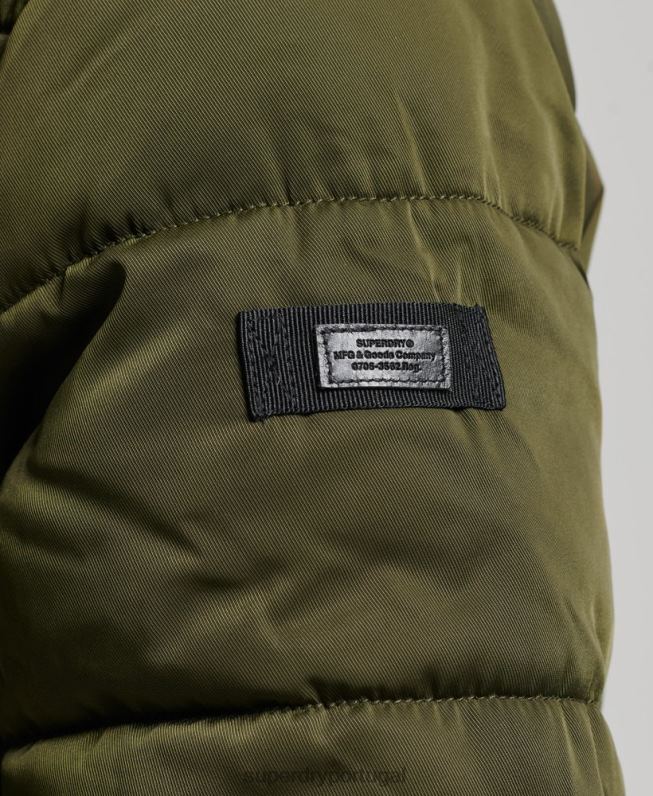 casaco parka chinook homens verde roupas Superdry 2208H4513