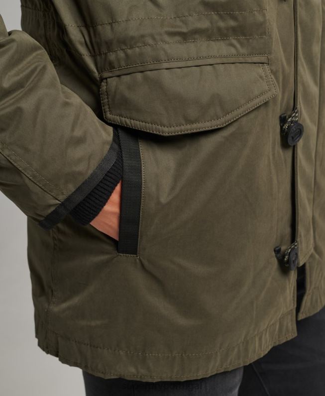 casaco parka original e vintage homens verde roupas Superdry 2208H4573