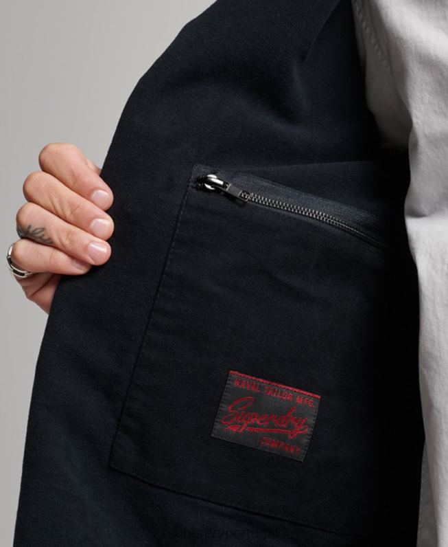 loja mercantil - moleskin ervilha casaco homens marinha roupas Superdry 2208H1103